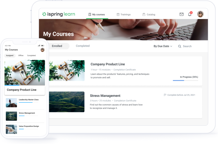 iSpring Learn LMS iSpring Learn LMS