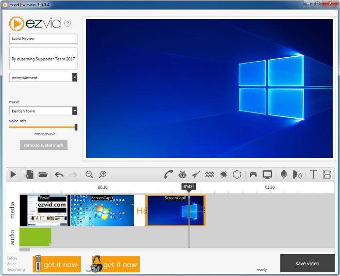 Ezvid Ezvid - gratis schermopname voor windows