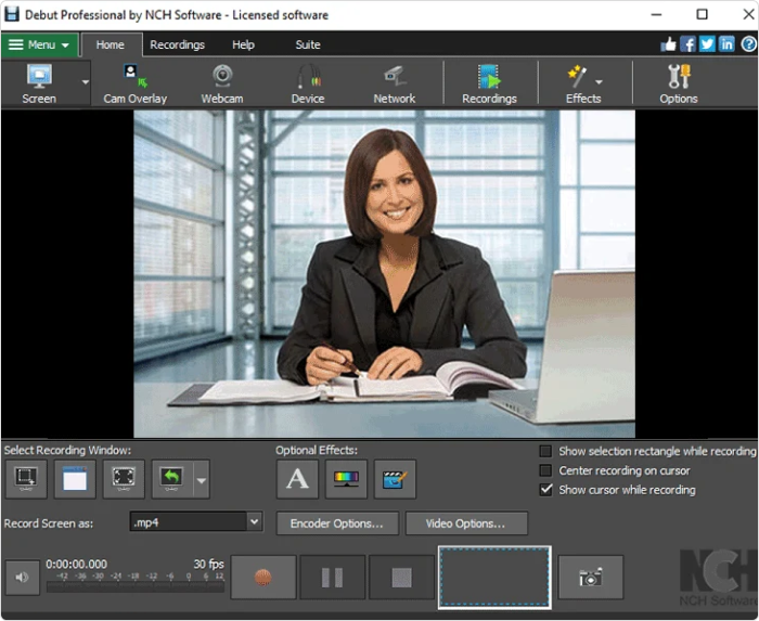 Debut Debut - gratis schermopname voor windows