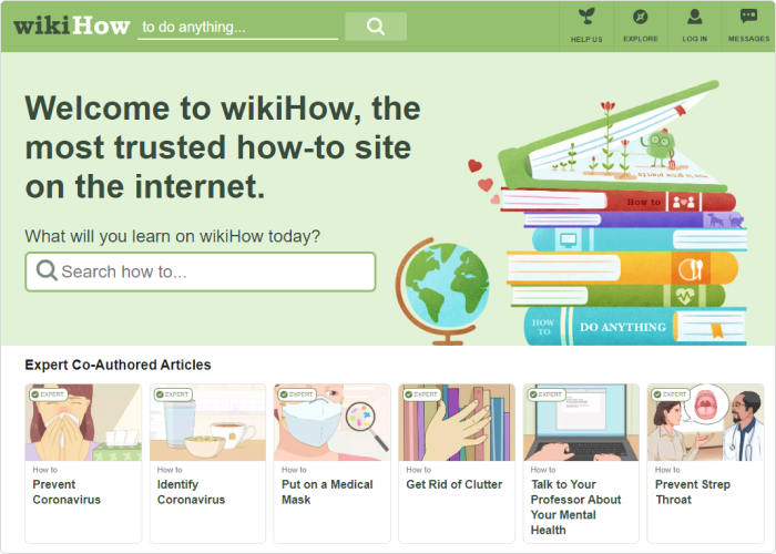 wikiHow encyclopedie