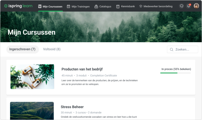 iSpring Learn LMS Offboarding met iSpring Learn