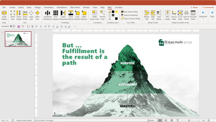 MLC PowerPoint Add-in