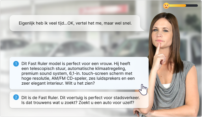 Voorbeeld van een gesprekssimulatie Gesprekssimulatie