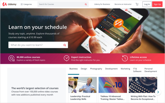Udemy platform voor cursusverkoop Udemy platform voor cursusverkoop