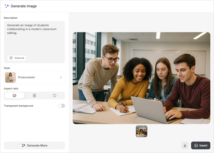AI-afbeeldingen genereren