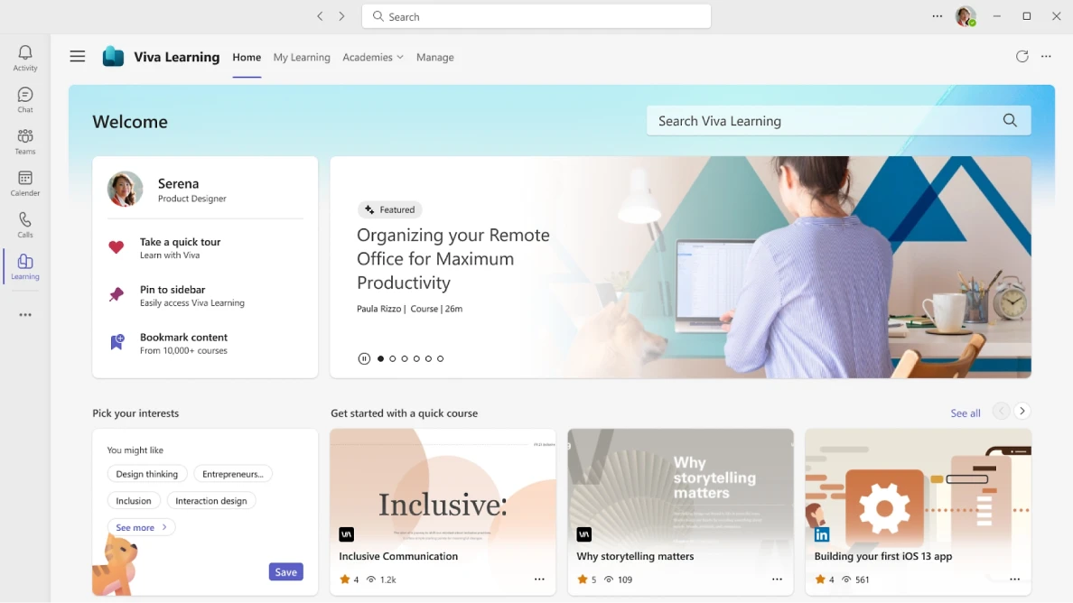 Microsoft Viva Learning